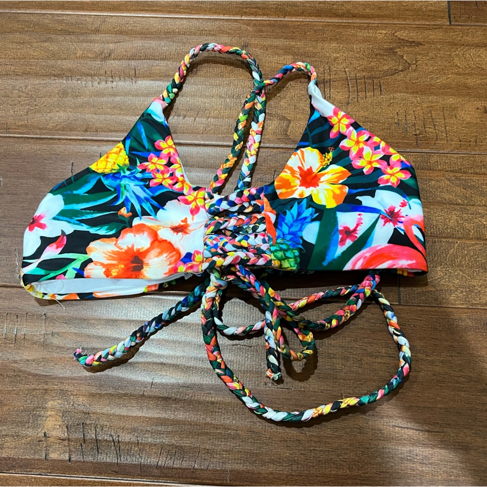 MULTI COLORED SWIMSUIT TOP